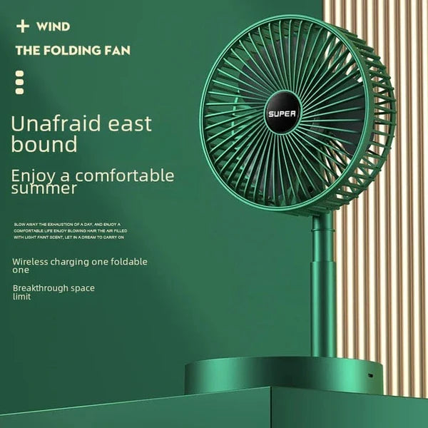 Telescope Rechargeable Fan – 1 Best Portable Rechargeable Fan for Travel & Home