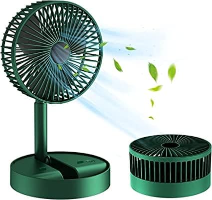 Telescope Rechargeable Fan – 1 Best Portable Rechargeable Fan for Travel & Home
